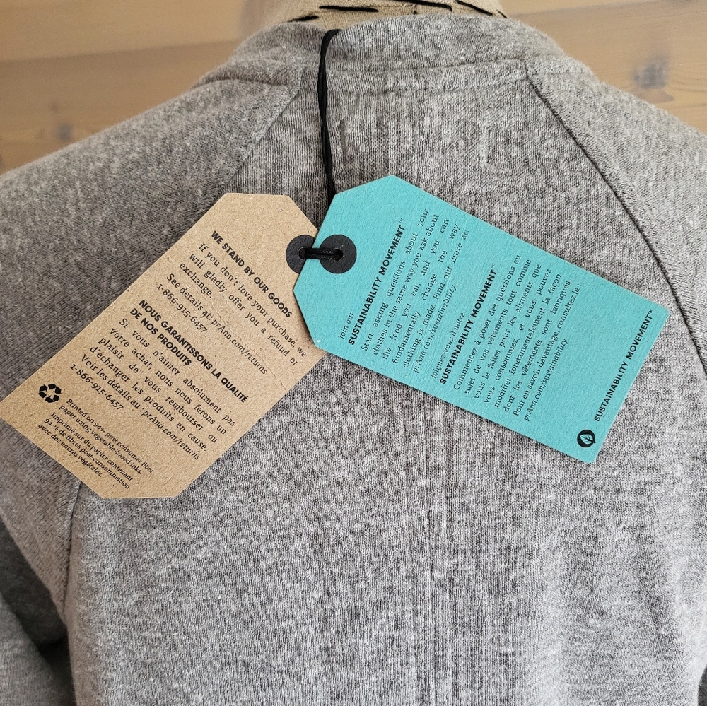 NWT prAna Cozy Up Terry Dress UPF 50+ Sun Protection size XS - Picture 8 of 10